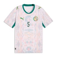 Pánský Fotbalový dres Senegal Pape Gueye #26 MS 2026 Domácí Krátký Rukáv